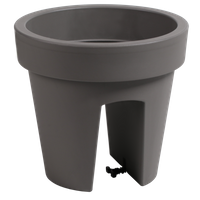 Doniczka Prosperplast Lofly śr 25 cm kamienny szary