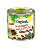 Bonduelle Ugotowane na parze Czerwona fasola 310 g