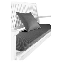 Poduszka antracytowa 44 x 34 x 4 cm