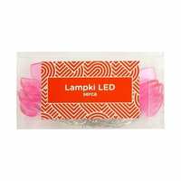 Lampki LED. Serca