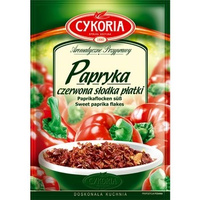 Cykoria Aromatyczne Przyprawy Papryka czerwona słodka płatki 15 g