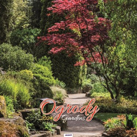 Kalendarz ścienny duży Ogrody