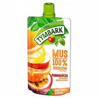 Tymbark Mus 100% pomarańcza marakuja jabłko banan 120 g