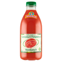 Andros 100 % sok z czerwonych pomarańczy wyciskanych 1 l