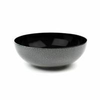 Salaterka 24 cm Zina Graphite Porcelana Bogucice