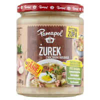 Pamapol Żurek z boczkiem i kiełbasą 470g