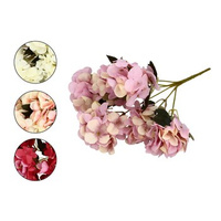 EM&EM Bukiet kwiatów sztucznych 6 główek 30 cm mix