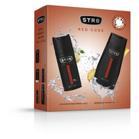 STR8 Red Code Zestaw: dezodorant w aerozolu 150ml + żel pod prysznic 250ml