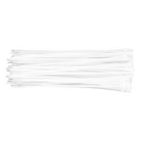 Opaski zaciskowe 3.6 x 300 mm, 100 szt., białe, NEO