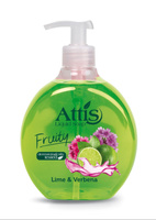 Attis fruit 0,5l mydło w płynie limonka i verbena