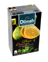 Dilmah Cejlońska czarna herbata z aromatem gruszki i pomarańczy 30 g (20 torebek)