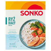 Sonko Ryż biały 400 g (4 x 100 g)