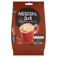 Nescafé 3in1 Brown Sugar Rozpuszczalny napój kawowy 165g