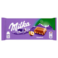 Milka Czekolada mleczna z kawałkami orzechów 100 g