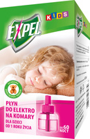 EXPEL Kids - płyn do elektro na komary 60 nocy 40ml