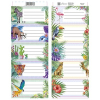 Naklejki na zeszyt dżungla Beniamin