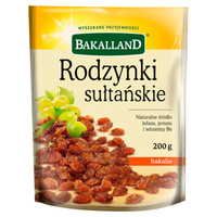 Bakalland Rodzynki sułtańskie 200 g