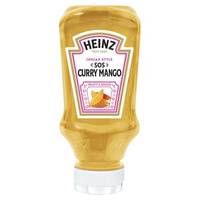 HEINZ SOS CURRY MANGO 220ML