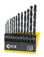 Wiertła do metalu HSS, 30-100 mm, zestaw 8 szt