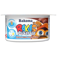Bakoma Bakuś Puszysty serek o smaku czekoladowym 90g