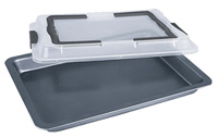 Forma do pieczenia prostokątna z pokrywą 42x29 cm