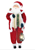 Jumi Duży Mikołaj 180 cm z latarenką