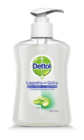Dettol Antybakteryjne mydło w płynie aloes i witamina E 250ml