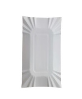 Tacka papierowa biała 14x20 cm Horeca Polska