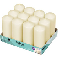 Bolsius Świeca pieńkowa try 12 szt. 170/58 mm