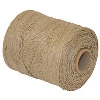 Nici lniane Q-CONNECT, 100g, 170m, brązowe