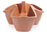 Doniczka Prosperplast Crown śr.48 DCRO480 terakota