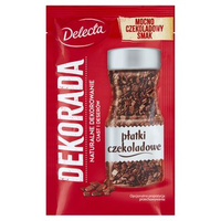 Delecta Dekorada Płatki czekoladowe 40 g