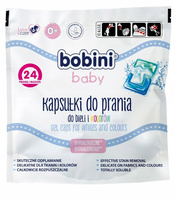 Bobini Baby Kapsułki do prania do bieli i kolorów 576 g (24 prania)