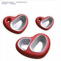 Miska dla kota;  jednokomorowa,  elegancki włoski design;  wymiary:  22,5 x 17,5 x 6 cm