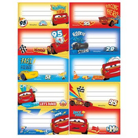 Naklejki na zeszyty Cars