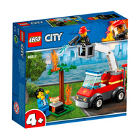 Klocki LEGO City Fire Płonący grill 60212