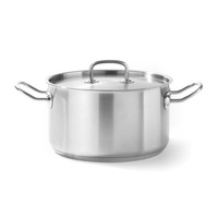 Garnek średni z pokrywką 5,5l Hendi