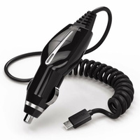 Ładowarka samochodowa Hama, micro USB, 1.2A, 12V, czarny