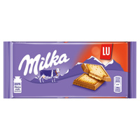 Milka Czekolada mleczna z ciasteczkami Lu 87 g