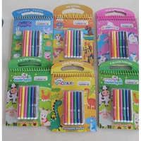 Ulubione kolorowanki z flamastrami