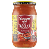 Pamapol Fasolka po bretońsku z wędzoną kiełbasą 700g
