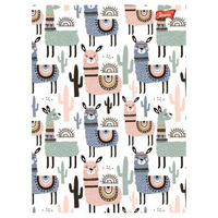 Unipap zeszyt okładka laminowana A5, 32k., linia mix dziewczęcy