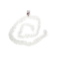 EM&EM Łańcuch na choinkę biały 2m