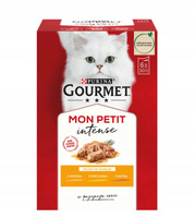 Gourmet Mon Petit Pełnoporcjowa karma dla dorosłych kotów 300 g (6 x 50 g)