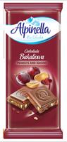 Alpinella Czekolada mleczna bakaliowa 90 g