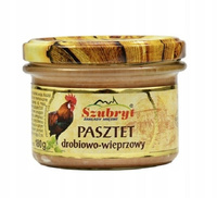 Szubryt Pasztet drobiowo-wieprzowy 180 g