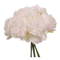 JUMI Bukiet sztuczny peonie białe