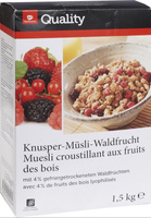 TGQ Crunchy z owocami leśnymi 1,5kg