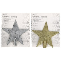 EM&EM Czubek na choinkę gwiazda 19cm
