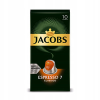 Jacobs Espresso Classico Kawa mielona w kapsułkach 52 g (10 sztuk)